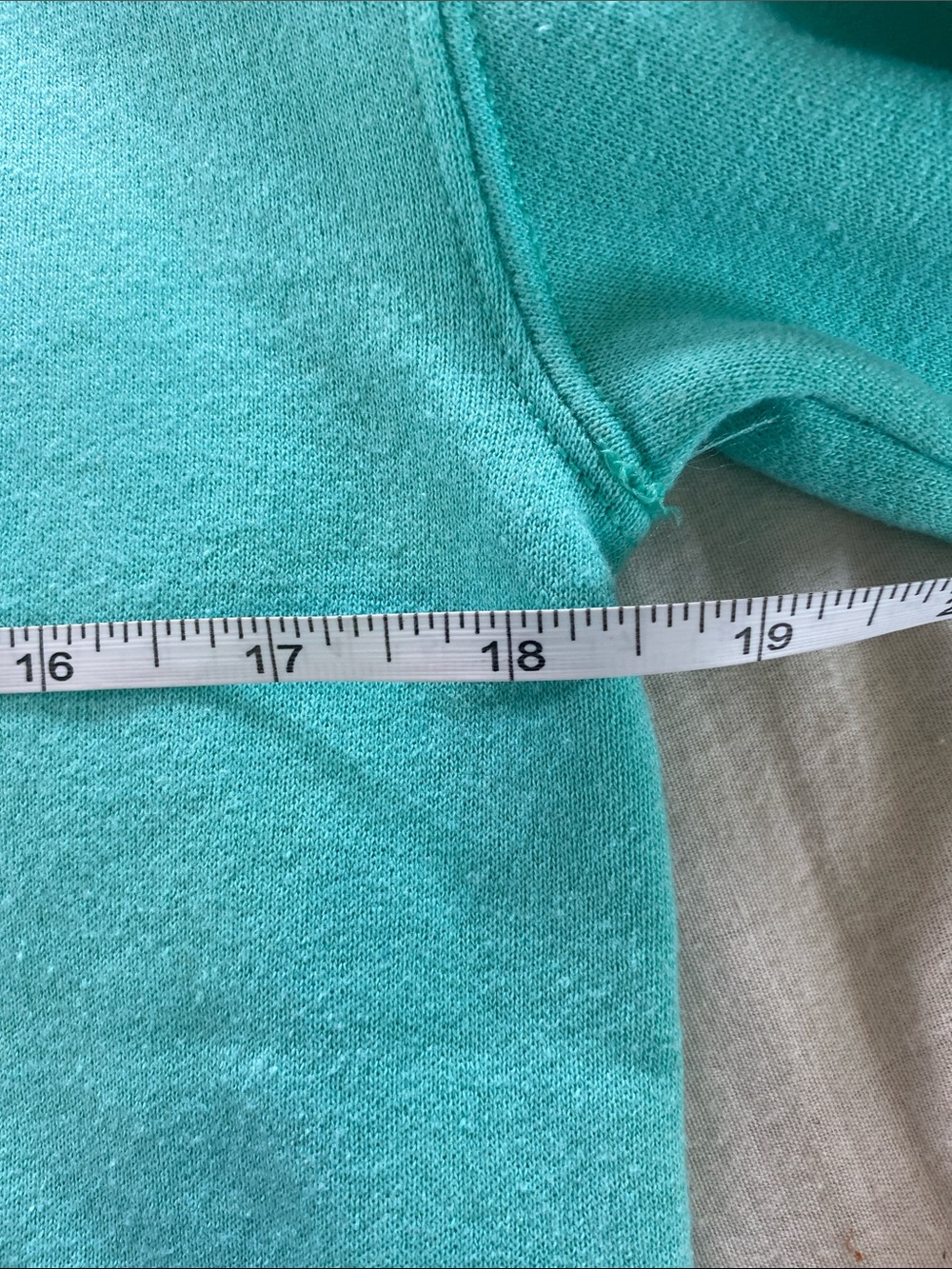 Jerzees Teal Green Pluto Graphic Crewneck Sweatshirt - Picture 5 of 6